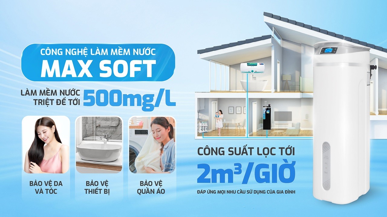 Hệ thống lọc tổng trung tâm cao cấp Karofi KTF-P02