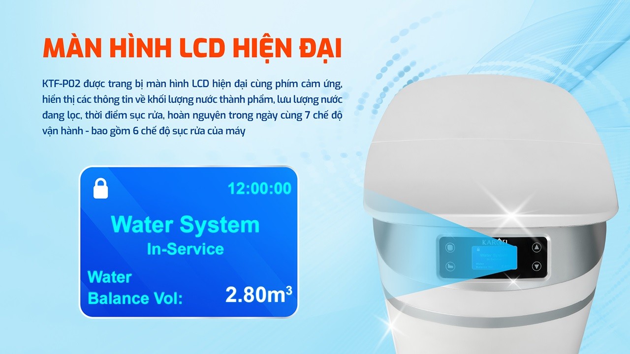 Hệ thống lọc tổng trung tâm cao cấp Karofi KTF-P02
