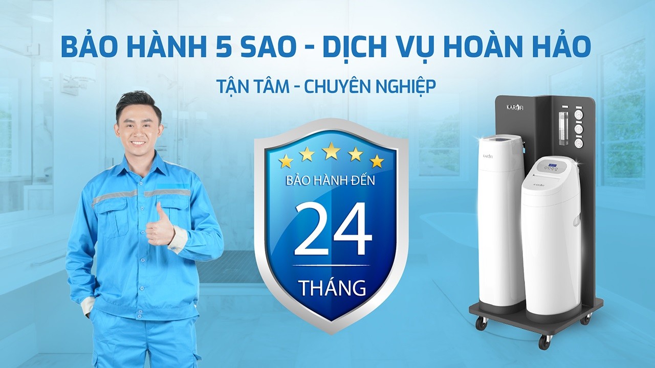 Hệ thống lọc tổng trung tâm cao cấp Karofi WHF-E666
