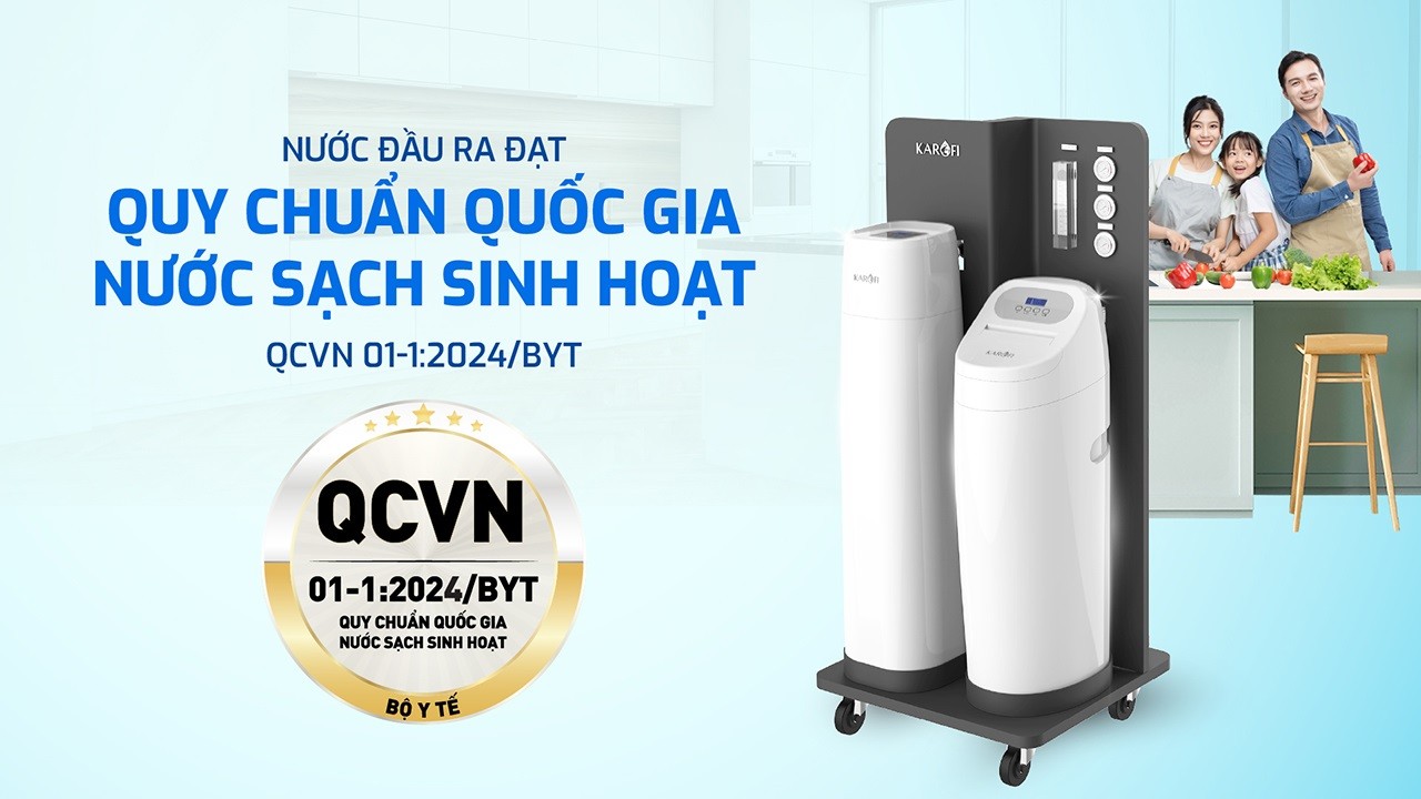 Hệ thống lọc tổng trung tâm cao cấp Karofi WHF-E666