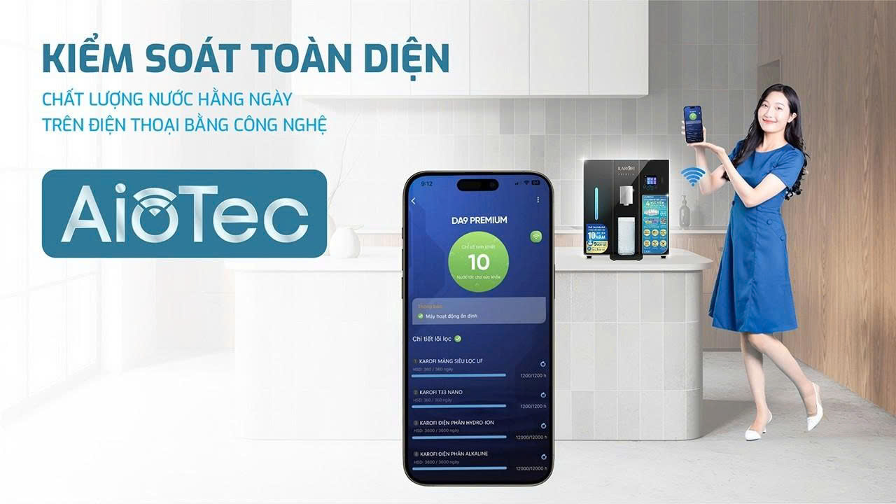 Hệ thống lọc tổng trung tâm cao cấp Karofi WHF-E666 PLUS