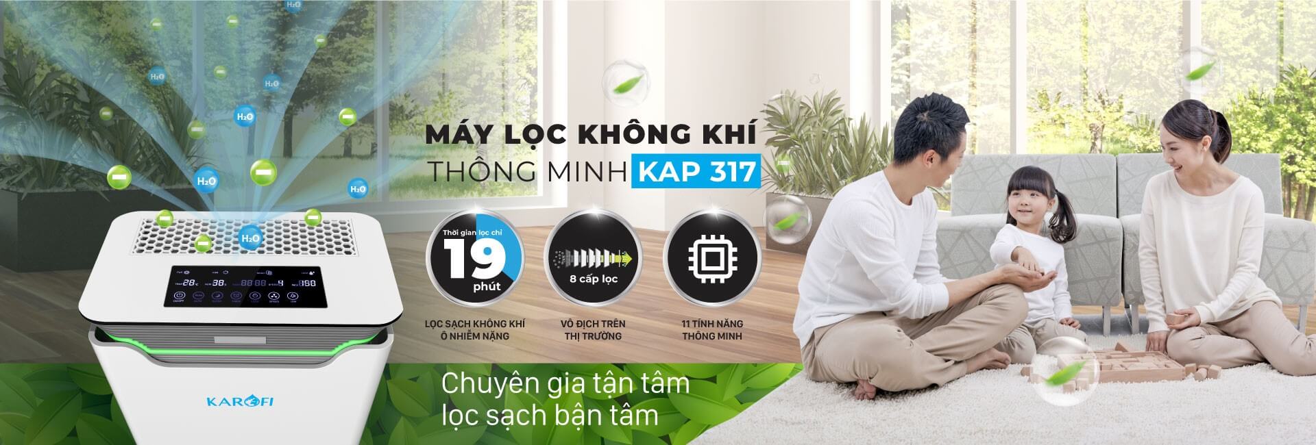 Máy lọc không khí Karofi KAP-317