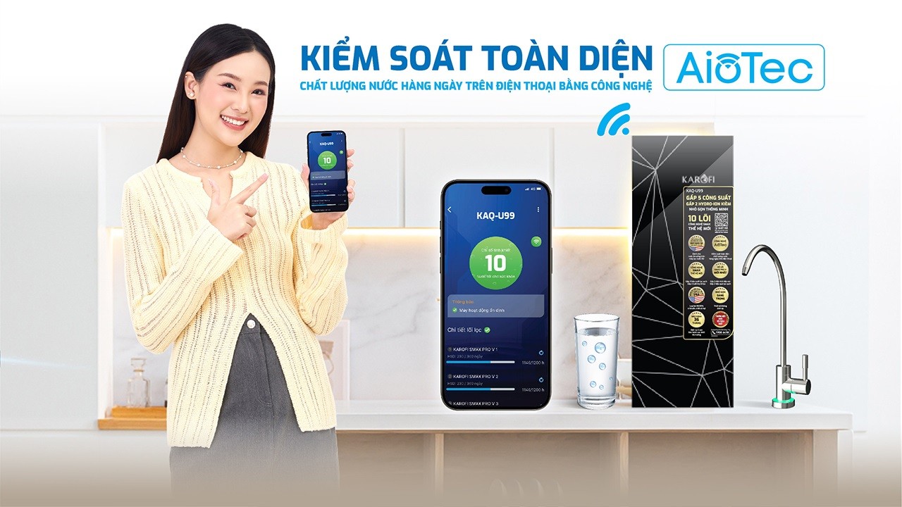 Máy lọc nước Karofi KAQ-U99
