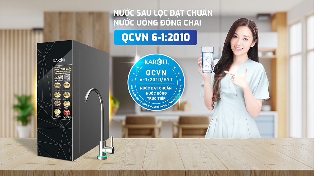 Máy lọc nước Karofi KAQ-U99