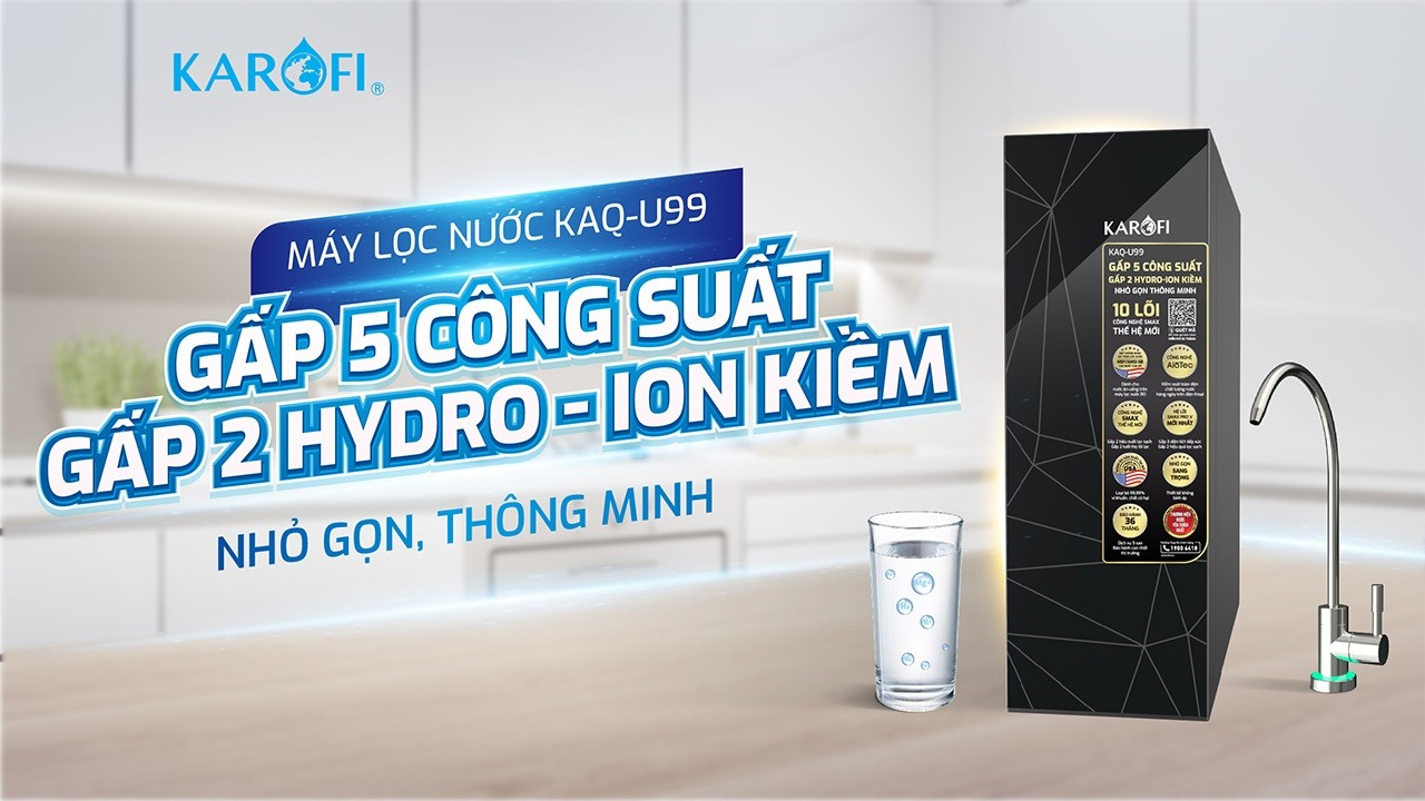 Máy lọc nước Karofi KAQ-U99