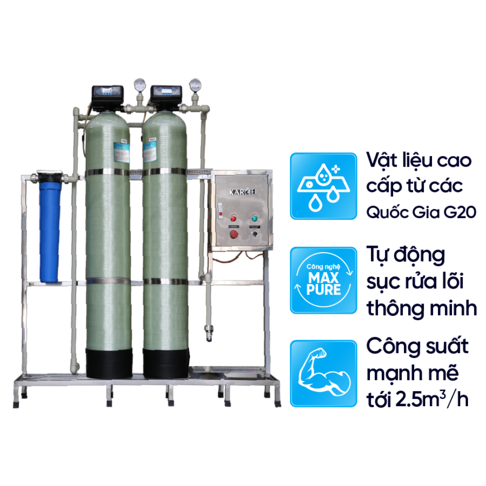 Máy lọc nước tổng đầu nguồn Karofi KTF-332C