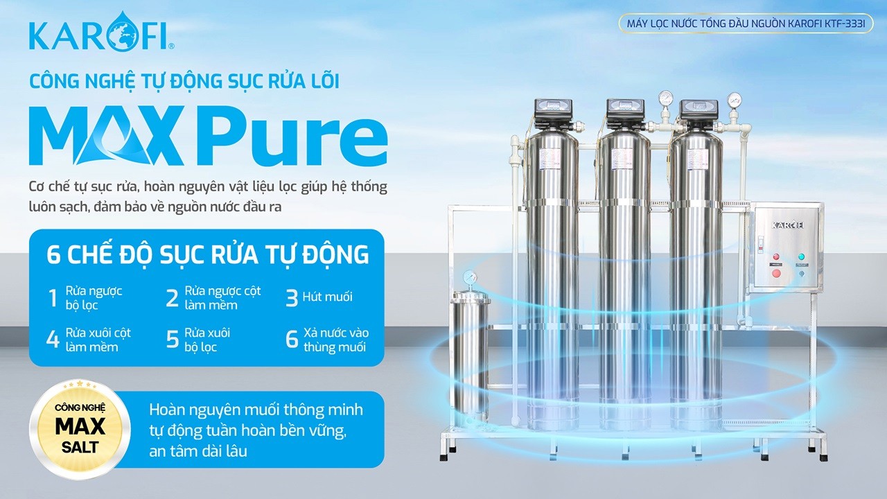 Máy lọc nước tổng đầu nguồn Karofi KTF-333I