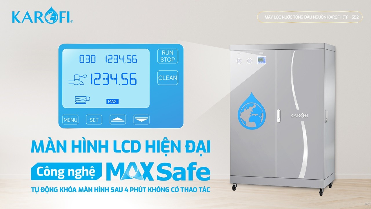 Máy lọc nước tổng đầu nguồn Karofi KTF-552