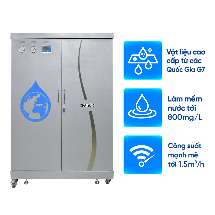 Máy lọc nước tổng đầu nguồn Karofi KTF-552 ECO