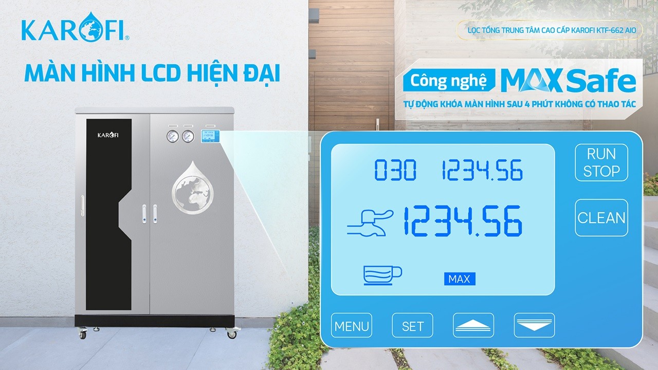 Máy lọc nước tổng đầu nguồn Karofi KTF-662-AIO