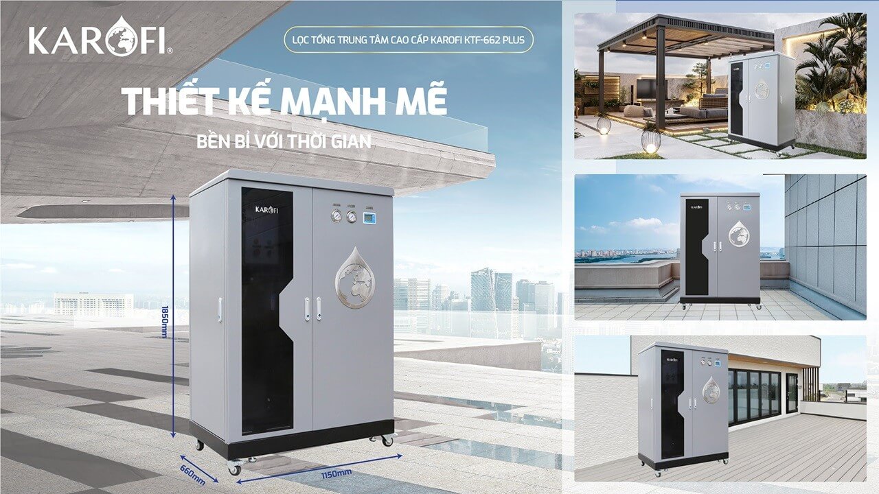 Máy lọc nước tổng đầu nguồn Karofi KTF-662 PLUS