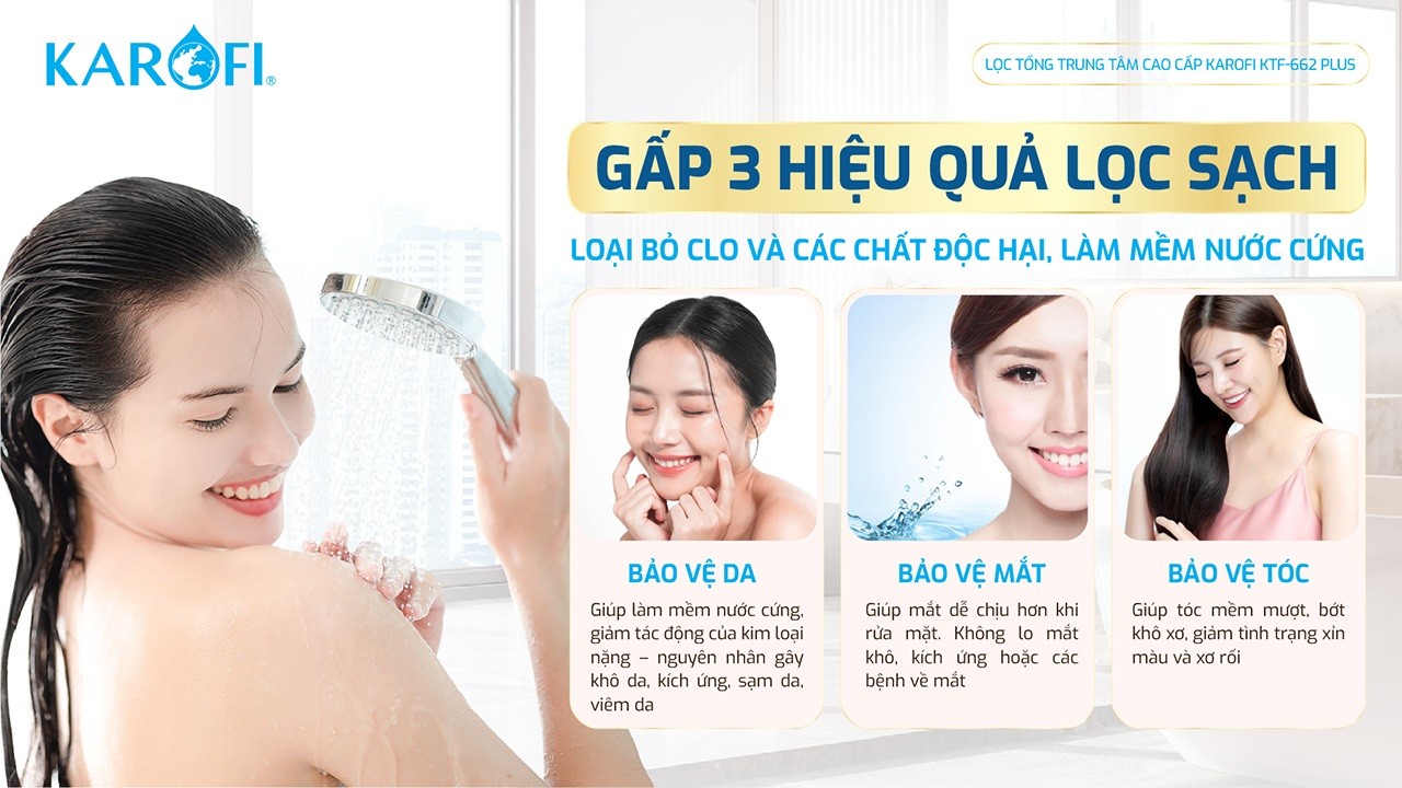 Máy lọc nước tổng đầu nguồn Karofi KTF-662 PLUS