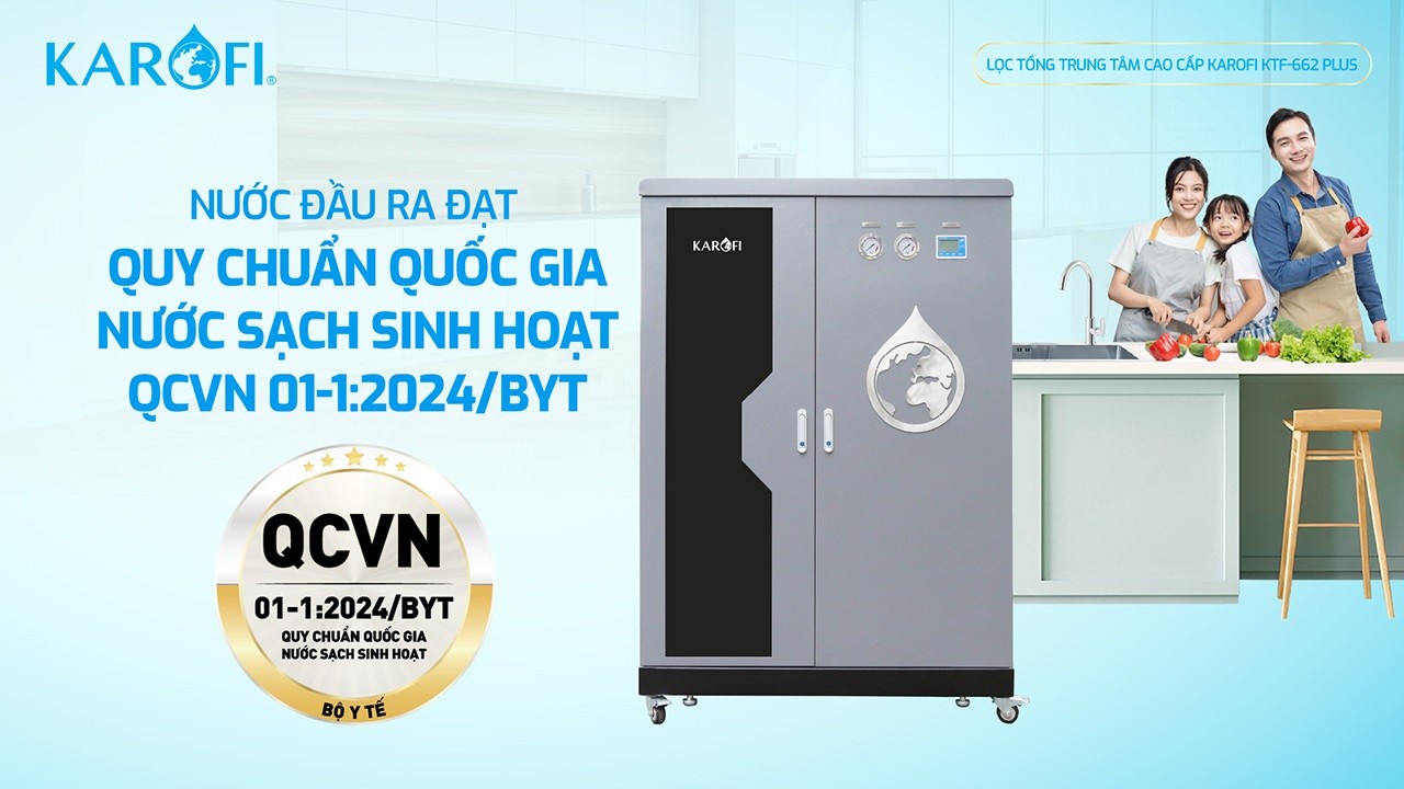 Máy lọc nước tổng đầu nguồn Karofi KTF-662 PLUS