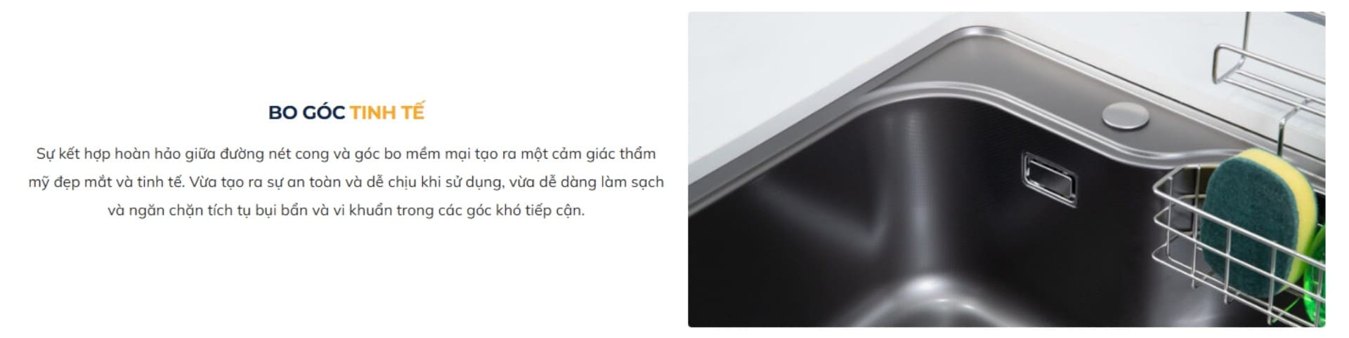 Chậu rửa chén Posco 304 Linen dập nổi KLUGER KT8050FB-S80Plus (TAKI Series)