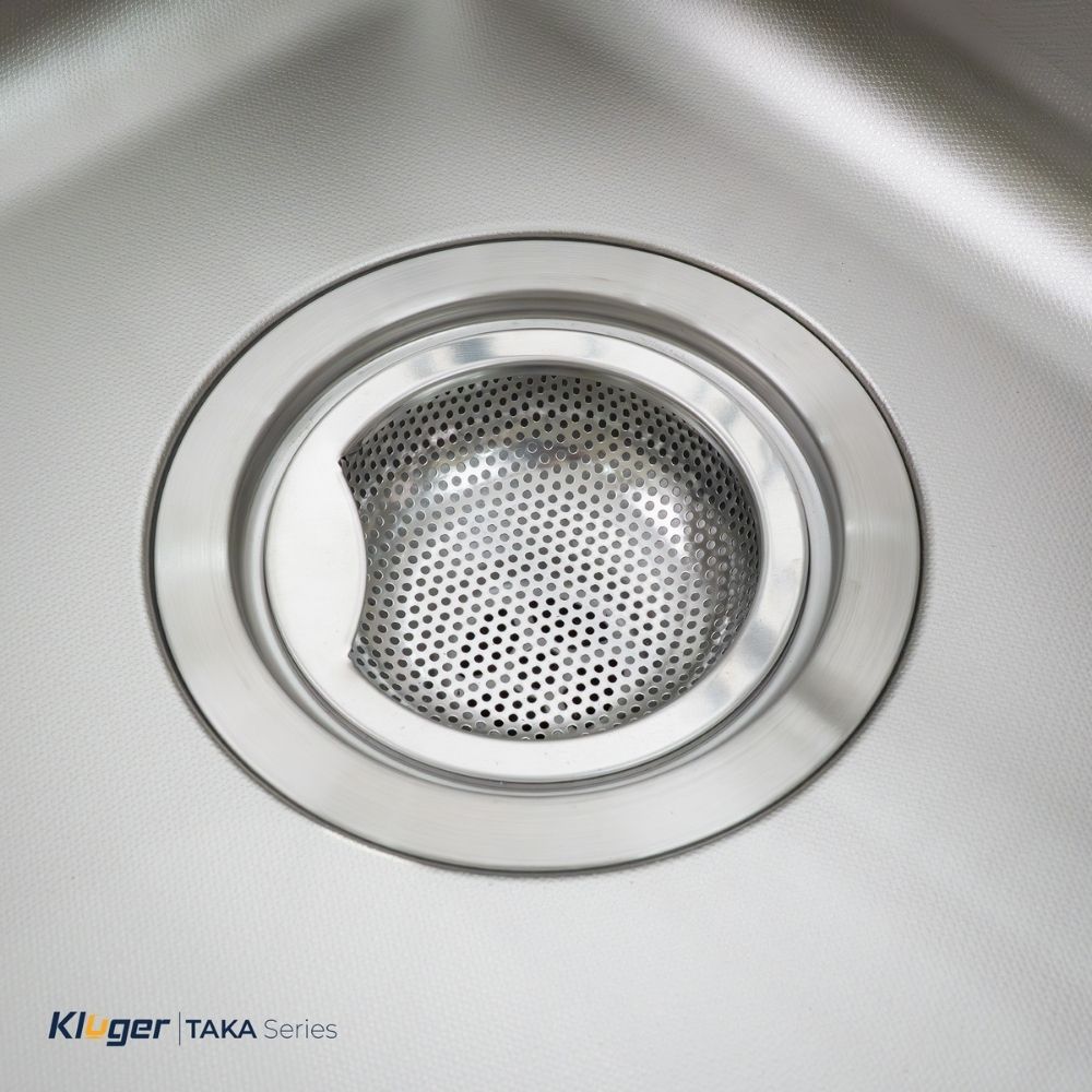 Chậu rửa chén Posco 304 Linen dập nổi Kluger KF7848FS - DO Plus