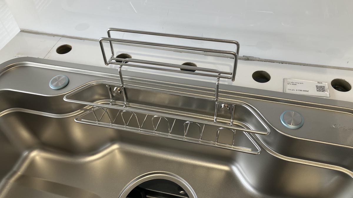 Chậu rửa chén Posco 304 Linen dập nổi Kluger KF7848FS - S78 Basic