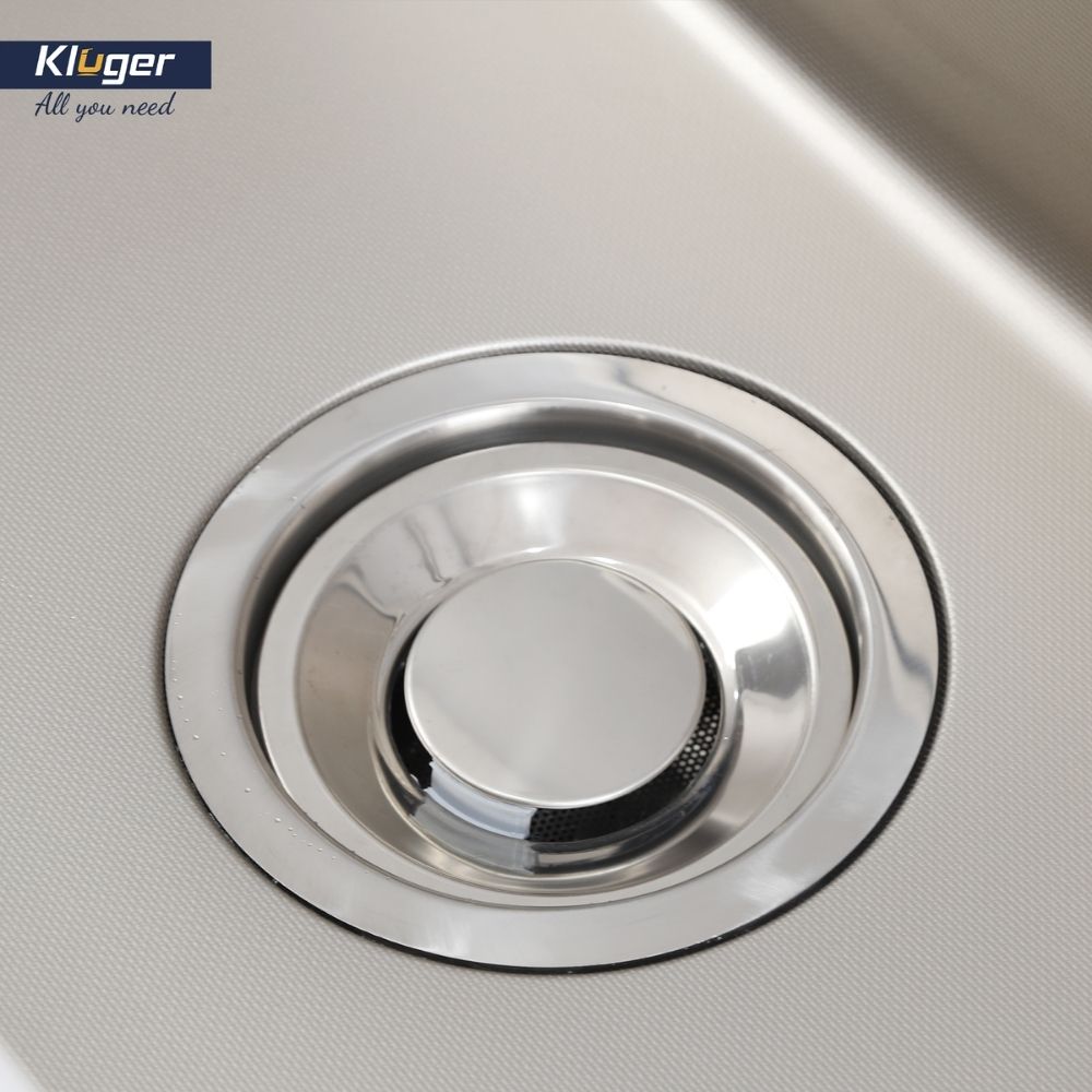 Chậu rửa chén Posco 304 Linen dập nổi KLUGER KF7850FSBasic (MOD Series)