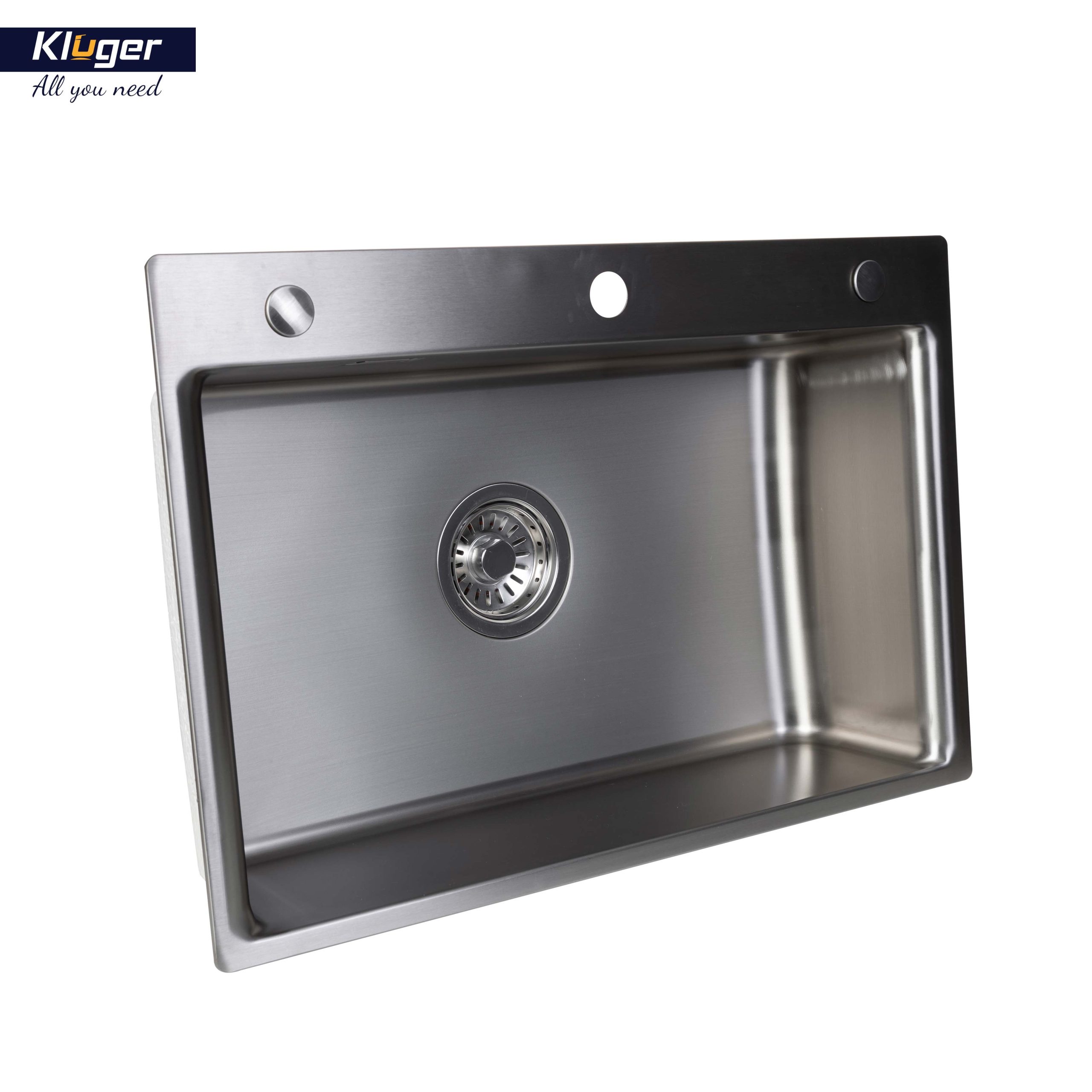 Chậu rửa chén Posco 304 đánh bóng bề mặt KLUGER KF8121S-S75 (K200 Series)