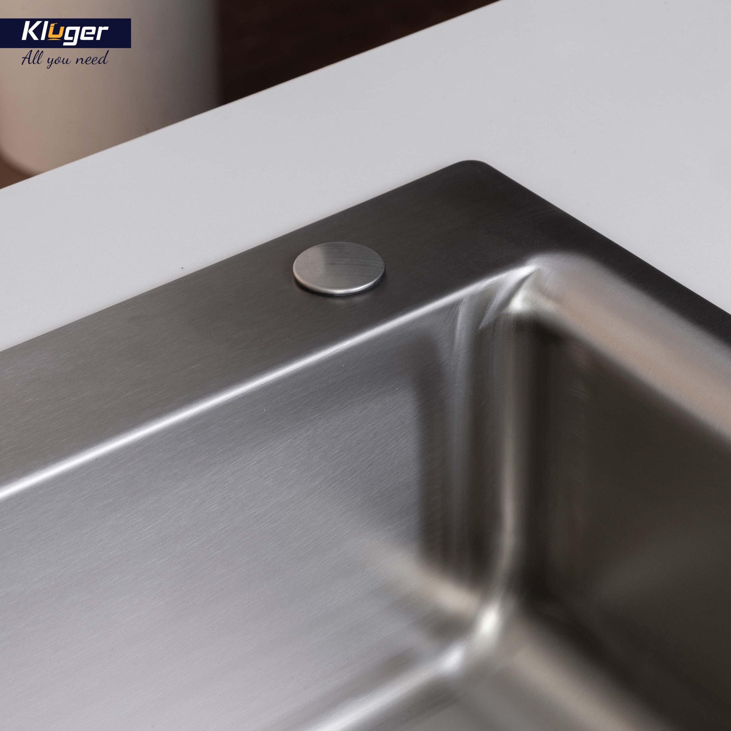 Chậu rửa chén Posco 304 đánh bóng bề mặt KLUGER KF8121S-S75 (K200 Series)