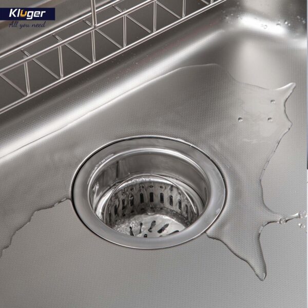 Chậu rửa chén Posco 304 Linen dập nổi KLUGER KF8171FS-S80 (K700 Series)