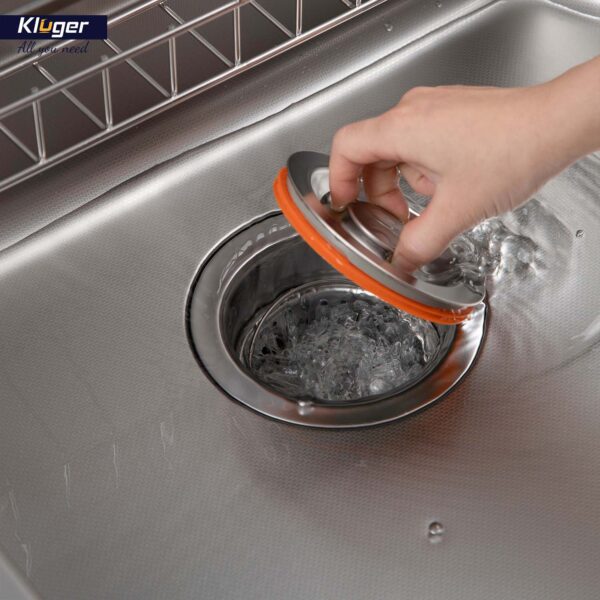 Chậu rửa chén Posco 304 Linen dập nổi KLUGER KF8171FS-S80 (K700 Series)