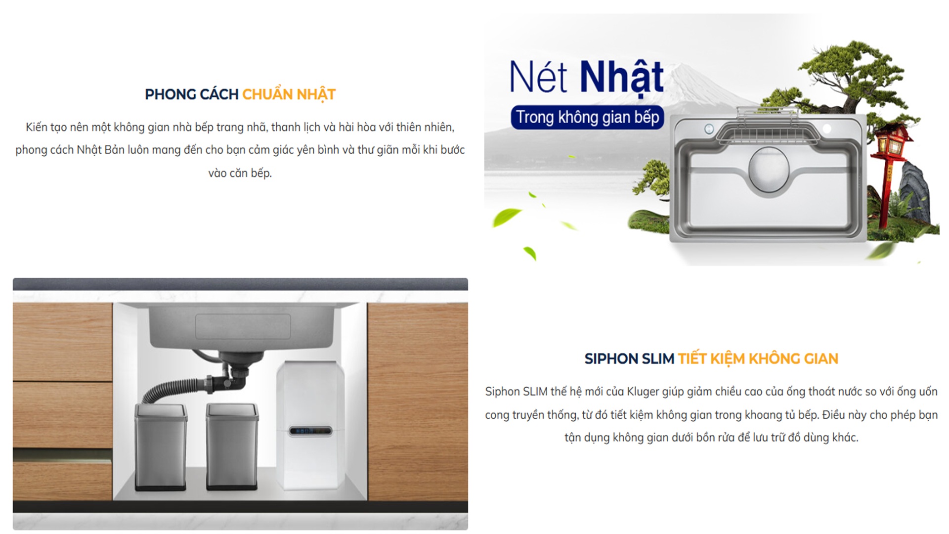 Chậu rửa chén Posco 304 Linen dập nổi Kluger KF8248FS Plus