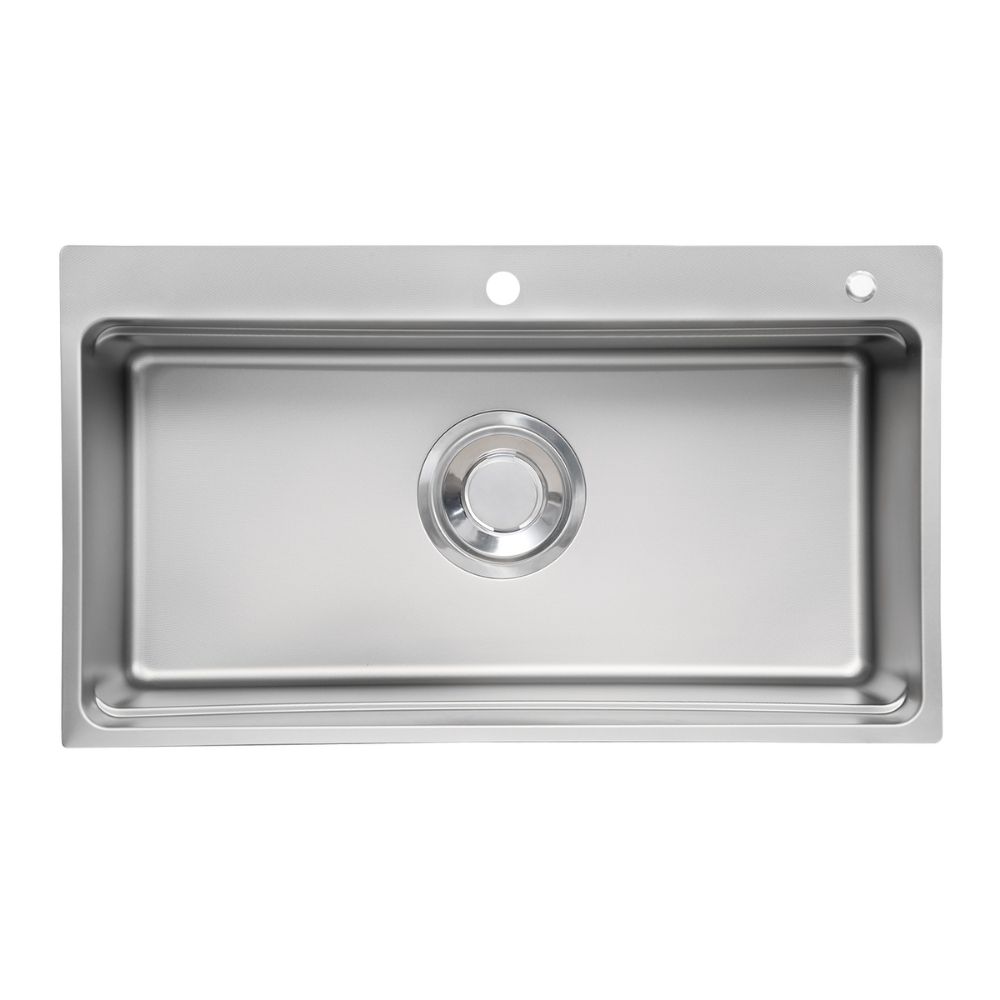 Chậu rửa chén Posco 304 Linen dập nổi KLUGER KF8850FSBasic