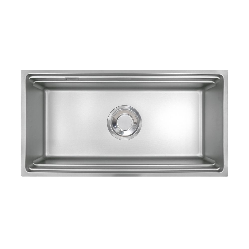 Chậu rửa chén Posco 304 Linen dập nổi KLUGER KG8644FSBasic