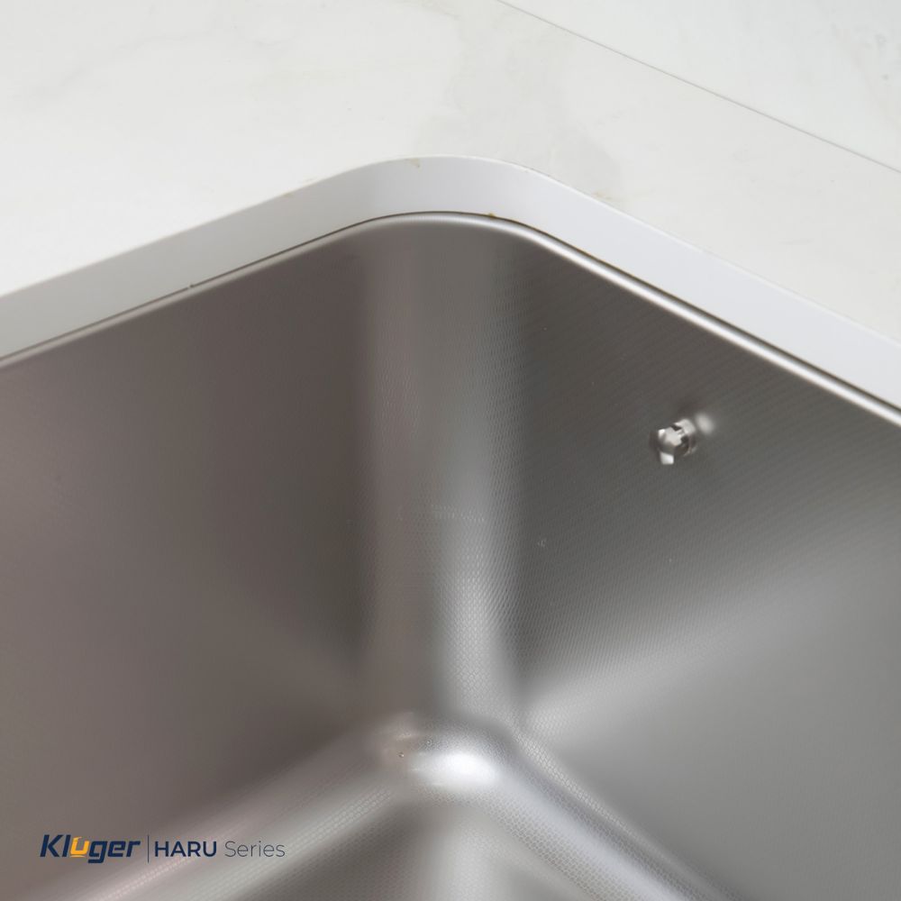 Chậu rửa chén Posco 304 Linen dập nổi Kluger KH8050FS Ulti
