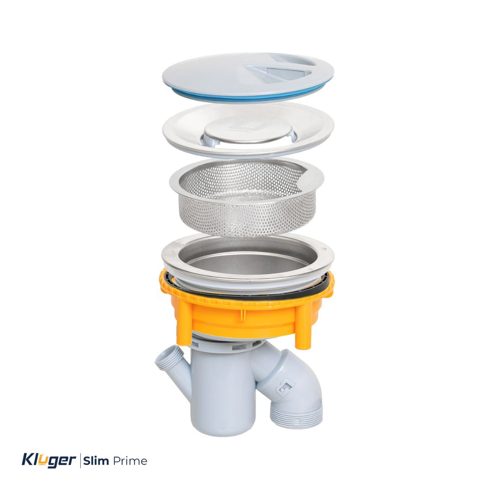 Chậu rửa chén Kluger KH8050FSP PRIME Posco 304 Linen Prime dập nổi