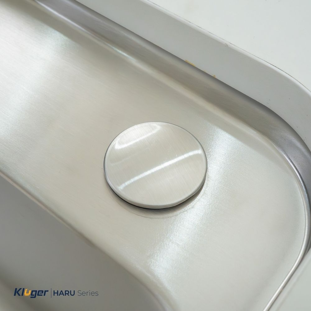 Chậu rửa chén Posco 304 Satin trơn Kluger KH8050ST Plus