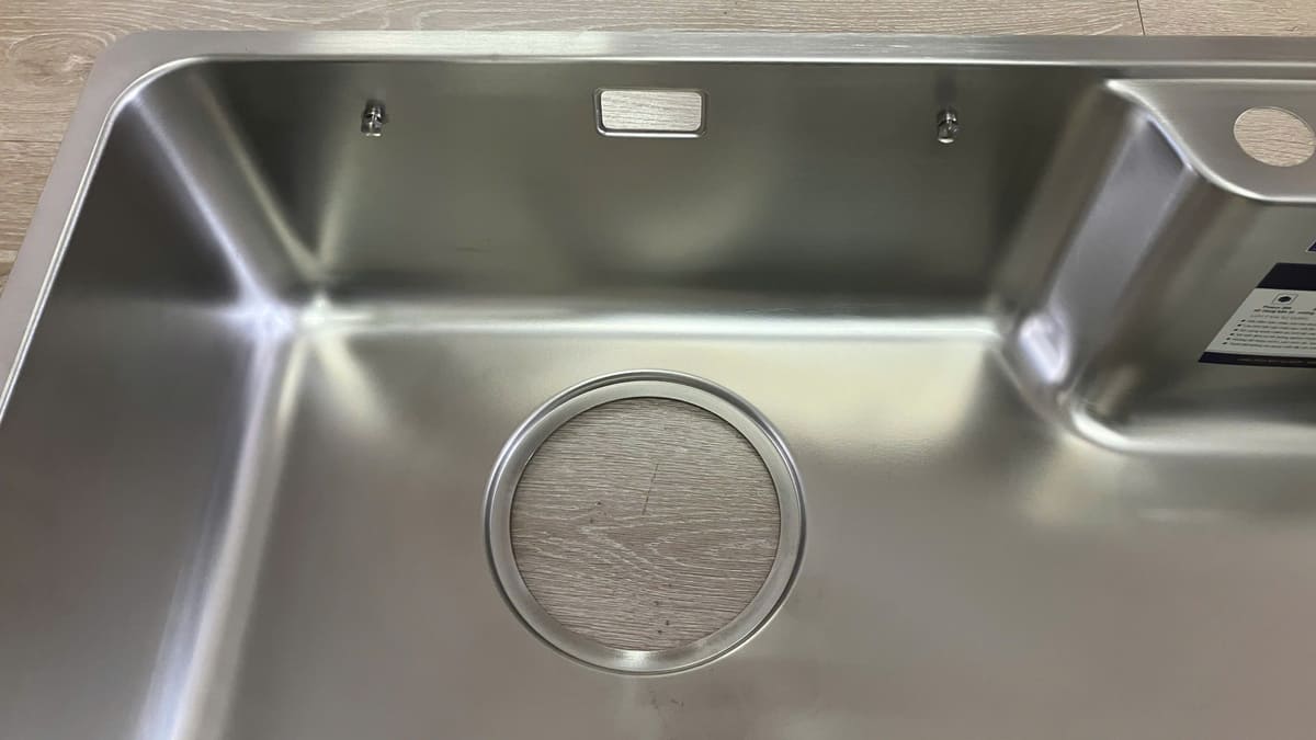Chậu rửa chén Posco 304 Satin trơn Kluger KH8050ST Plus