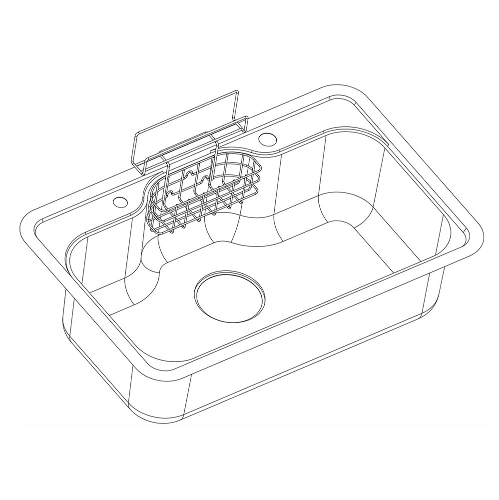 Chậu rửa chén Posco 304 Linen dập nổi KLUGER KT8050FB-S80 (TAKI Series)