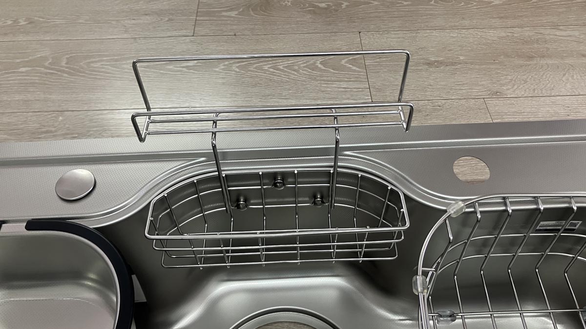 Chậu rửa chén Posco 304 Linen dập nổi Kluger KT8050FS – S80 Plus