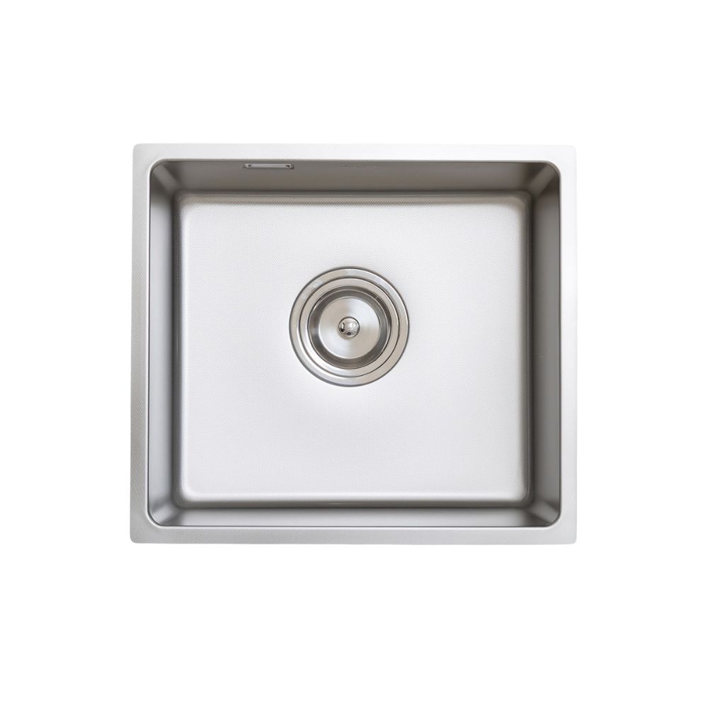Chậu rửa chén Posco 304 Linen dập nổi Kluger KU5044FS Basic