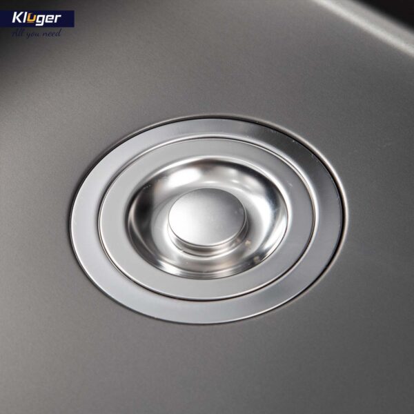 Chậu rửa chén Posco 304 đánh bóng bề mặt KLUGER KU8121B-S68