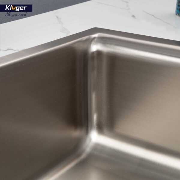 Chậu rửa chén Posco 304 đánh bóng bề mặt KLUGER KU8121S-S68 (K200 Series)