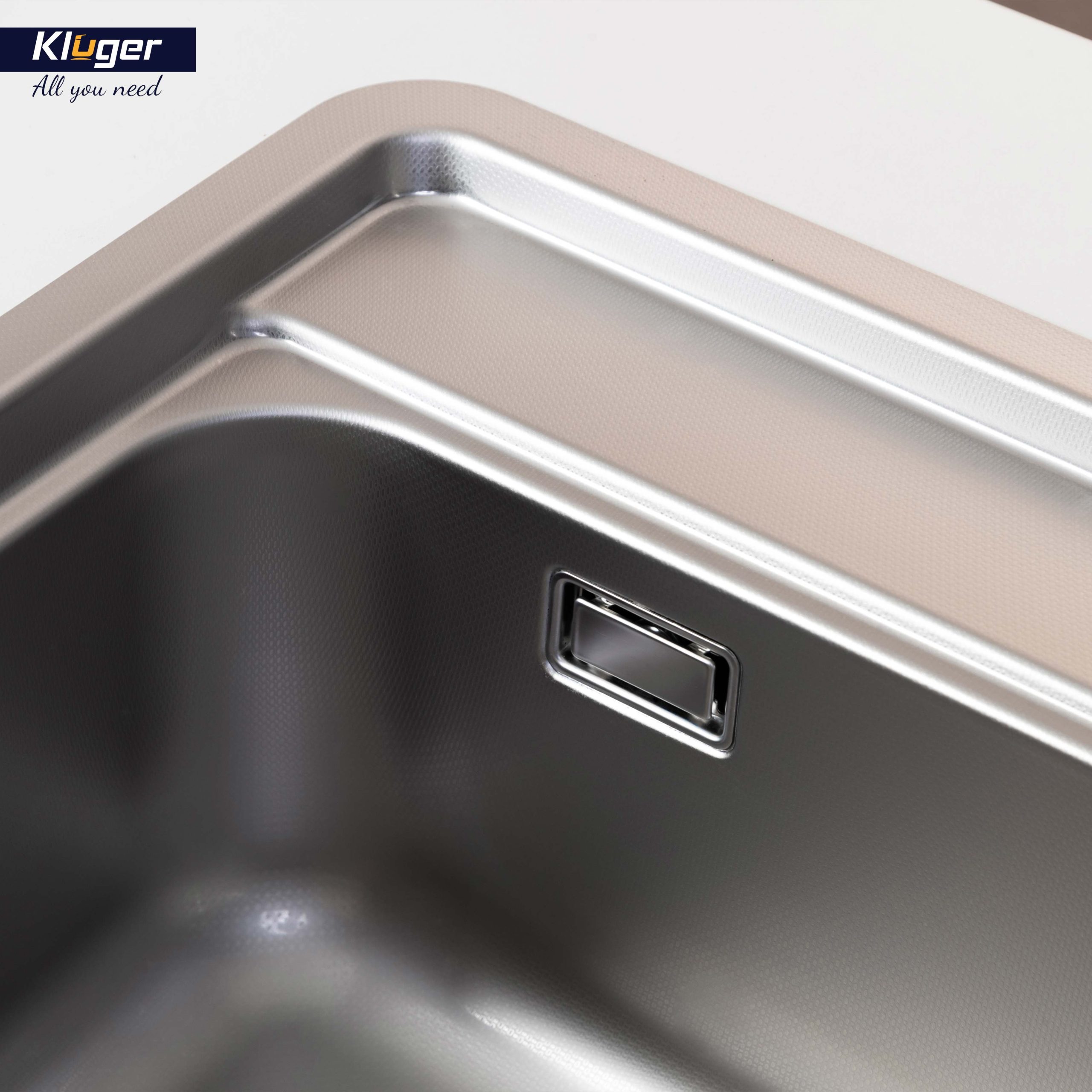 Chậu rửa chén Posco 304 Linen chống xước KLUGER KW8101FS-S72 (K100 Series)