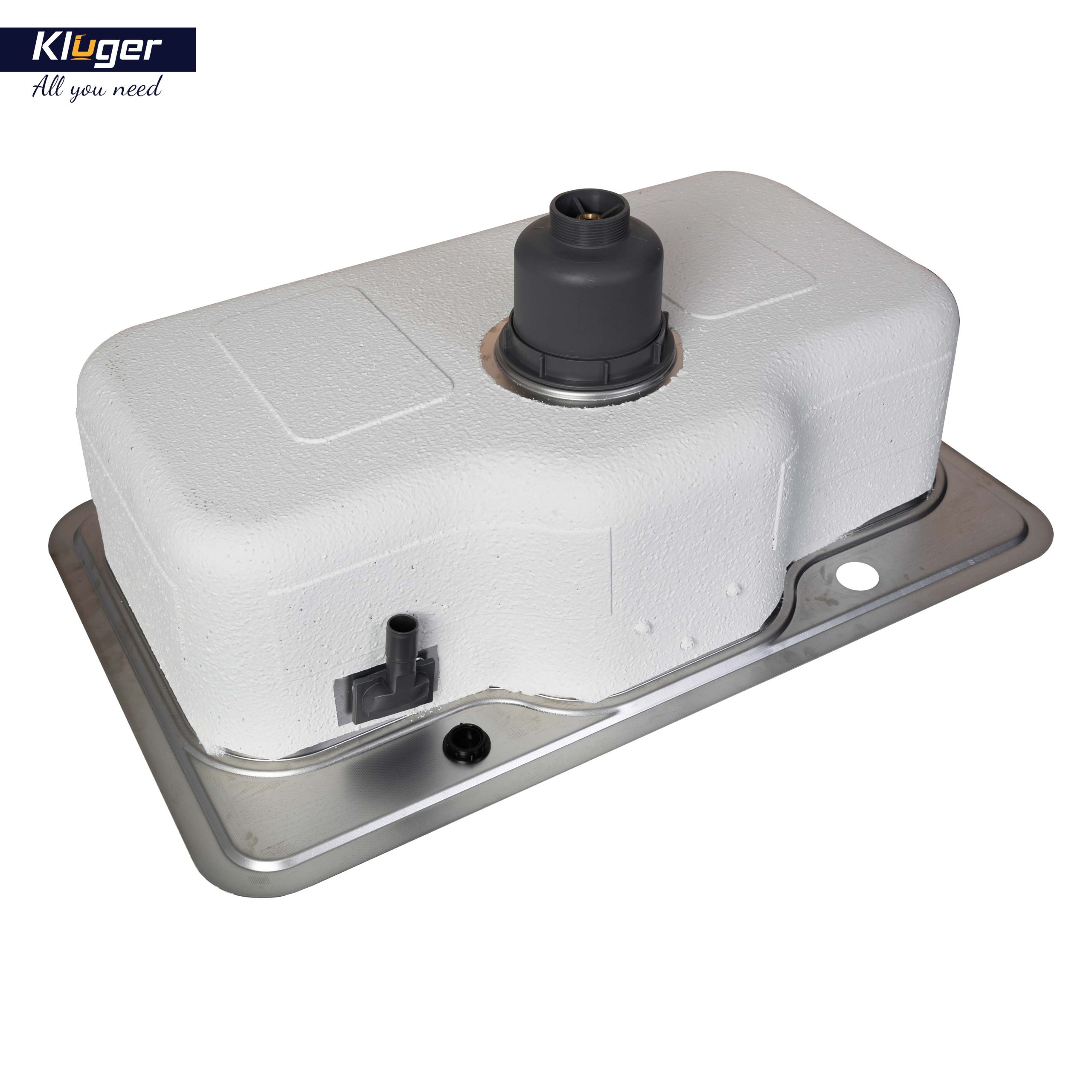 Chậu rửa chén Posco 304 Linen dập nổi KLUGER KW8151FS–S80 (K500 Series)