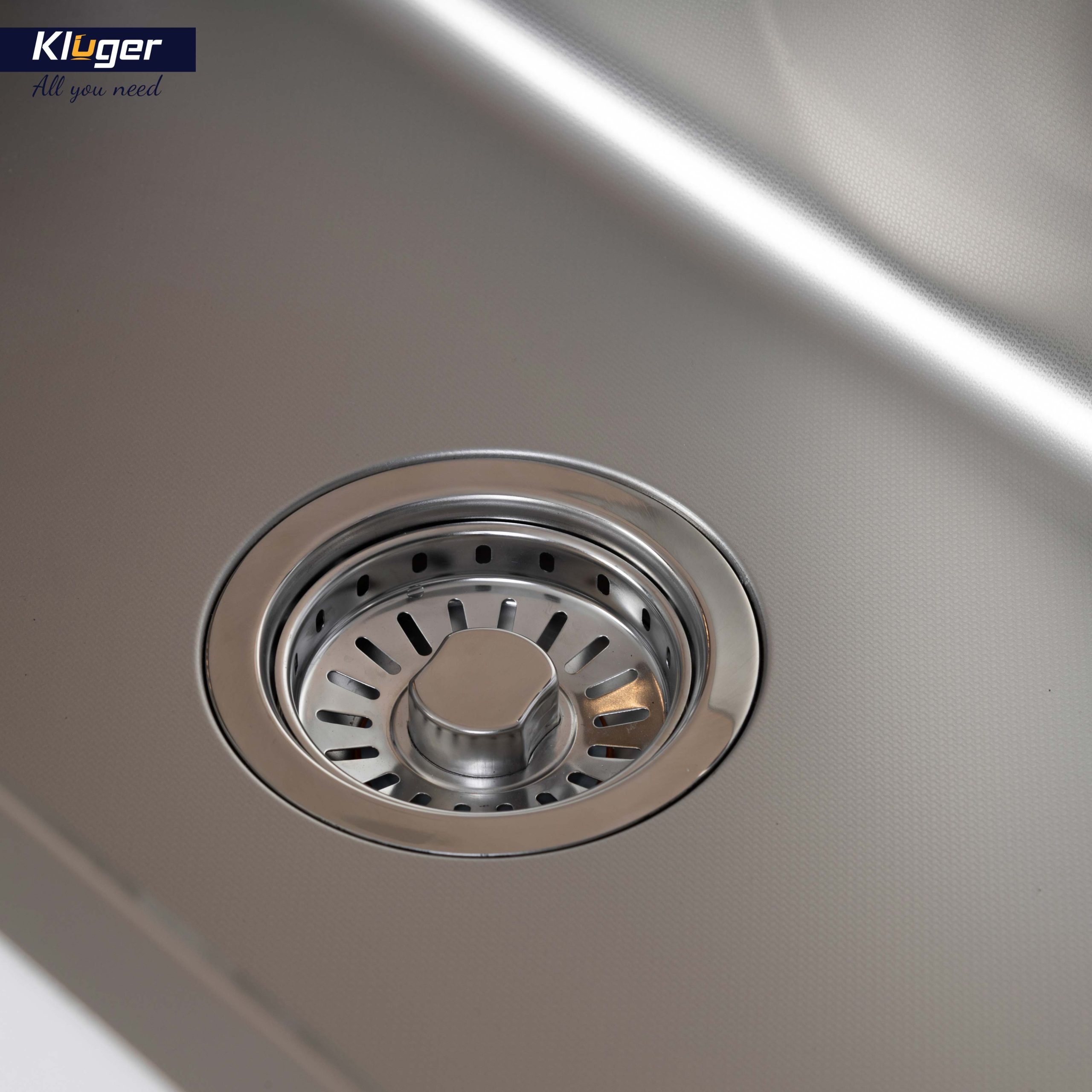 Chậu rửa chén Posco 304 Linen dập nổi KLUGER KW8191FS-S79 (K900 Series)