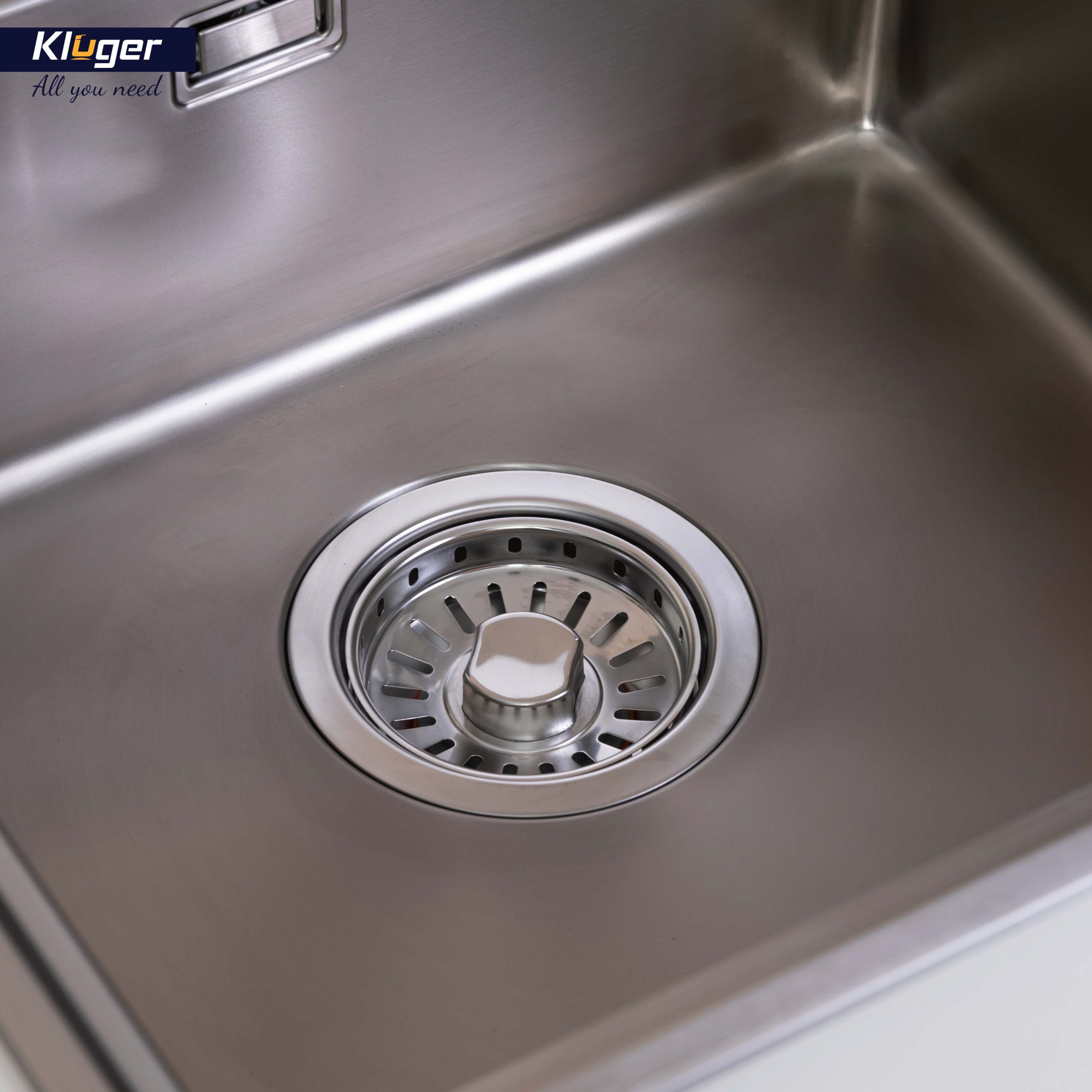 Chậu rửa chén Posco 304 đánh bóng bề mặt Kluger KW8211S - S84