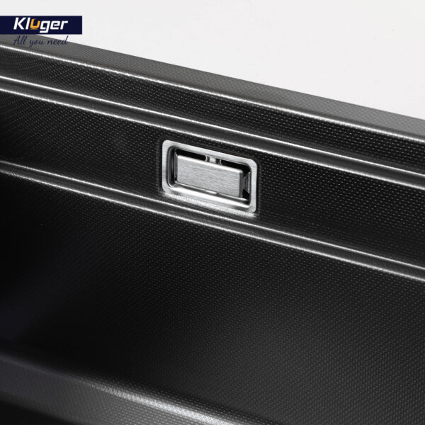 Chậu rửa chén Posco 304 Linen dập nổi KLUGER KWU8161FB-S76Plus (K600 Series)