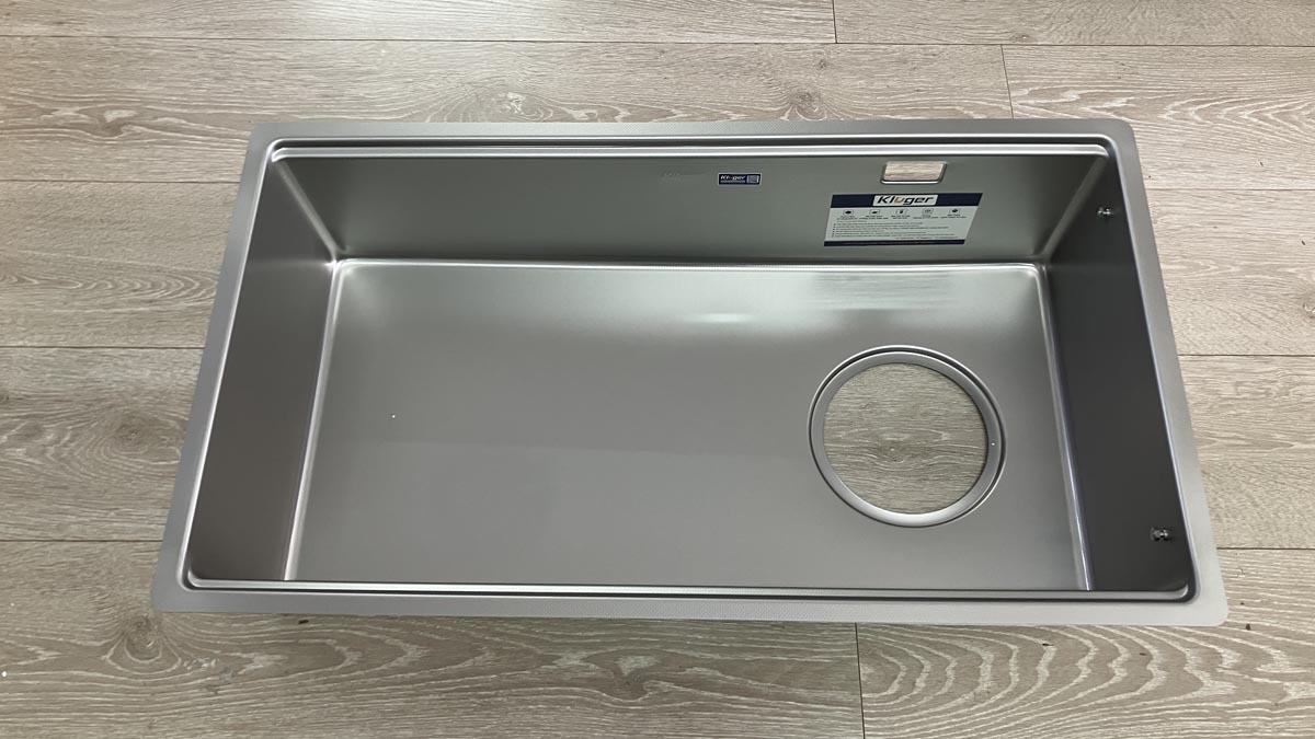Chậu rửa chén Posco 304 Linen dập nổi Kluger KY8045FS – S80