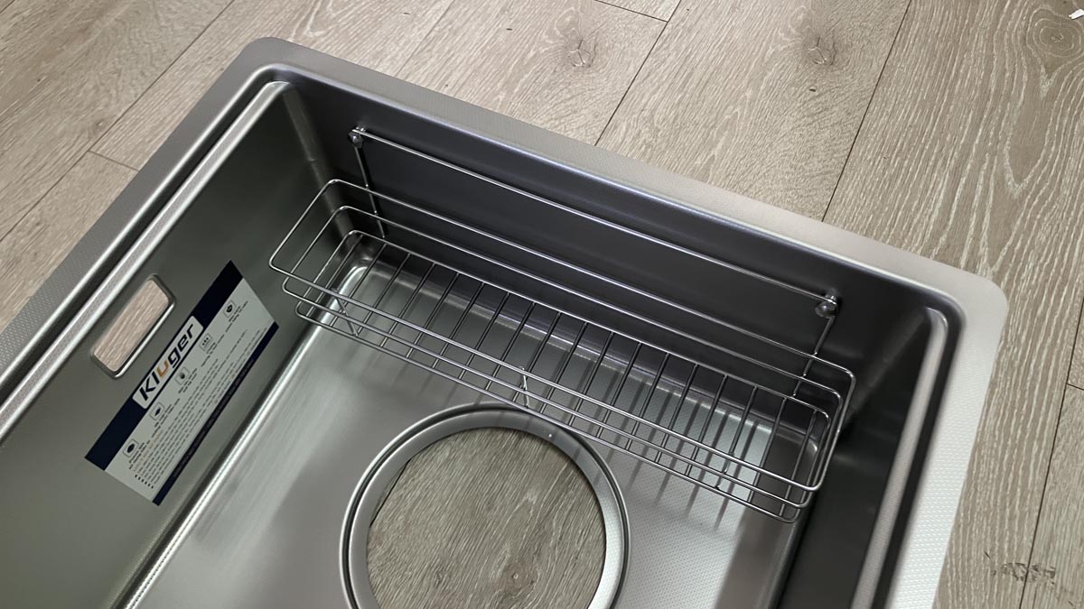 Chậu rửa chén Posco 304 Linen dập nổi Kluger KY8045FS – S80