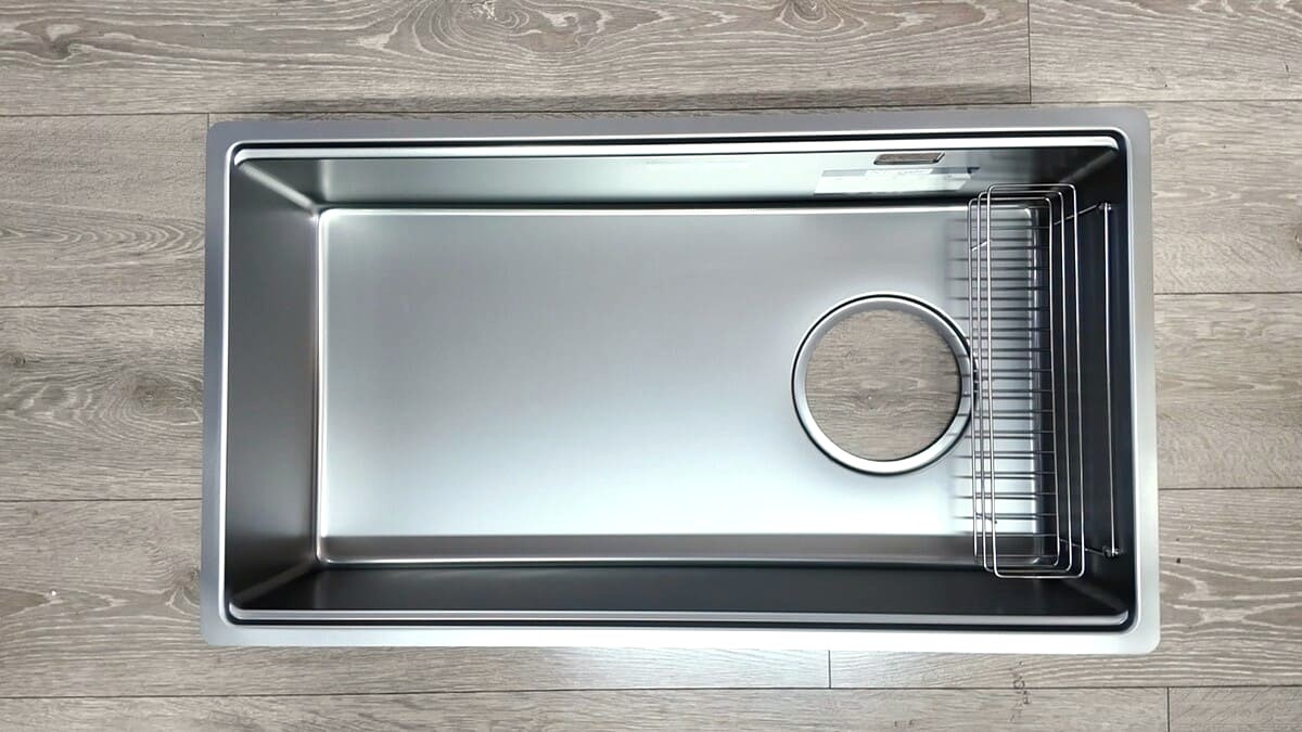 Chậu rửa chén Posco 304 Linen dập nổi Kluger KY8045FS – S80