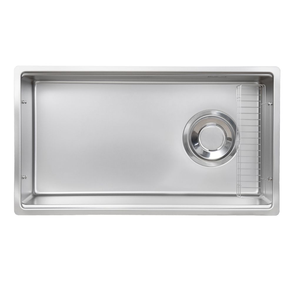Chậu rửa chén Posco 304 Super Linen dập nổi KLUGER KY8045SLBasic
