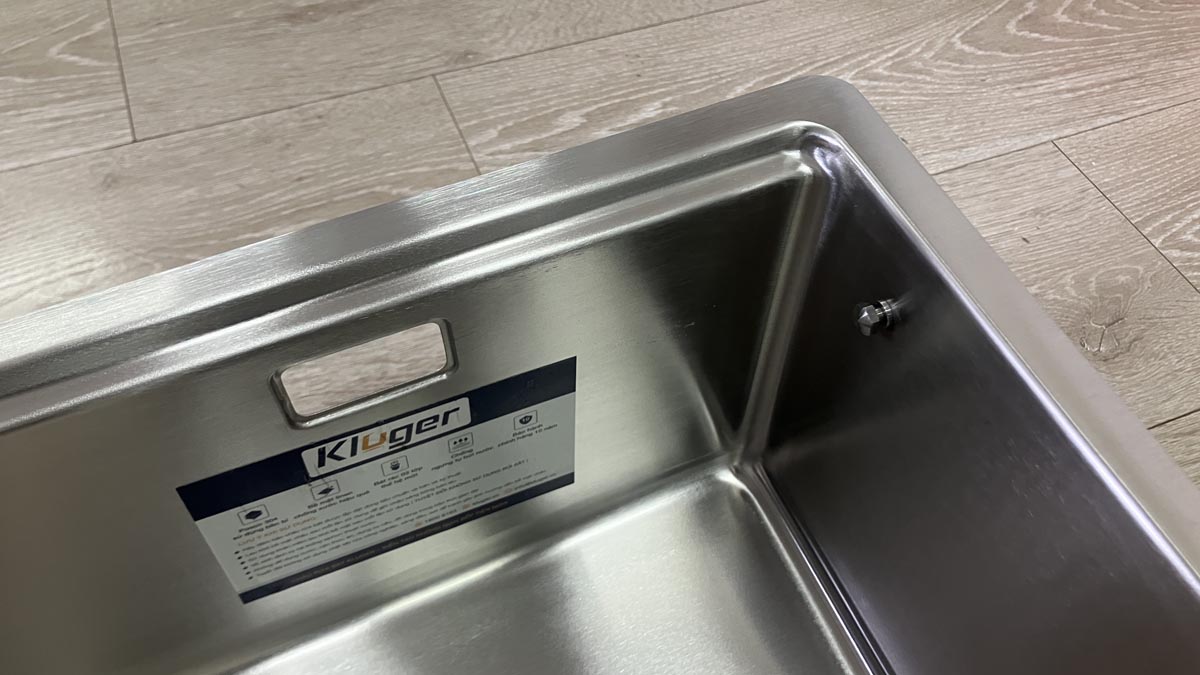 Chậu rửa chén Posco 304 Satin trơn Kluger KY8045ST Plus