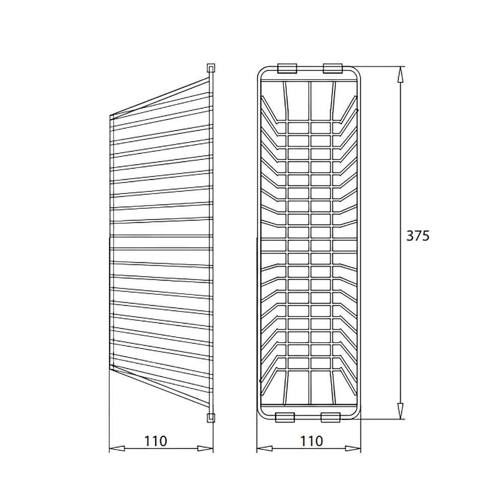 Giỏ để đồ Inox 304 KLUGER KB-603
