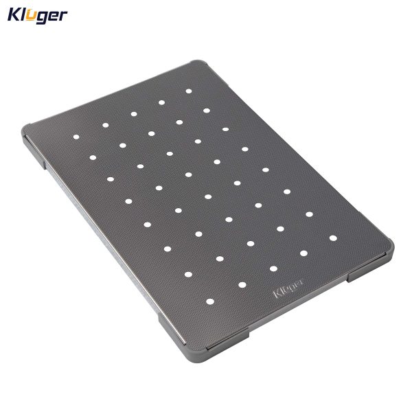 Thớt nguyên tấm Inox 304 Linen chống xước KLUGER KCB-132FS