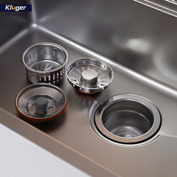 Bát rác 4 lớp Inox 304 Kluger KS - 502DN113